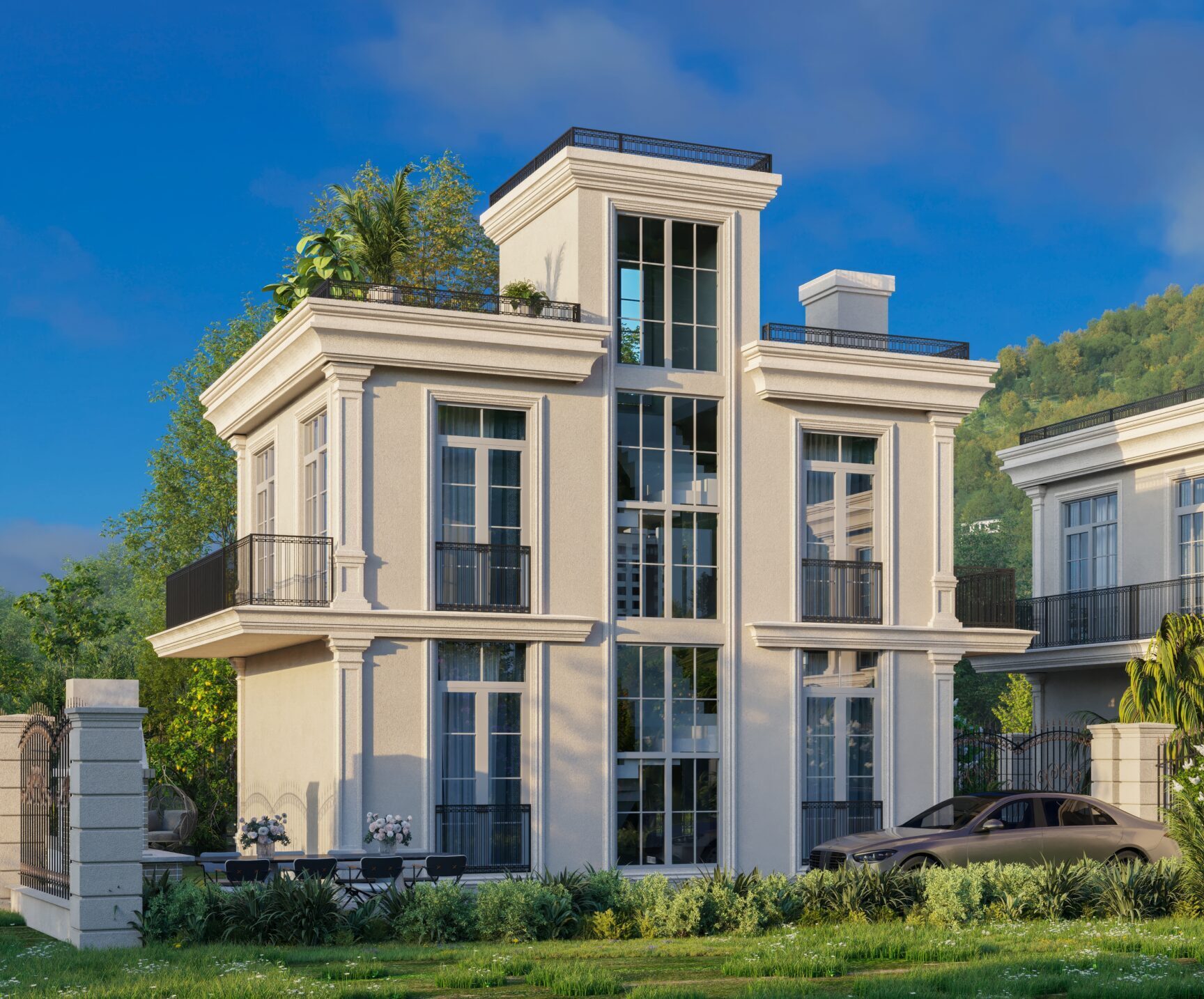 Villas section of the Wyndham Grand Batumi Gonio complex