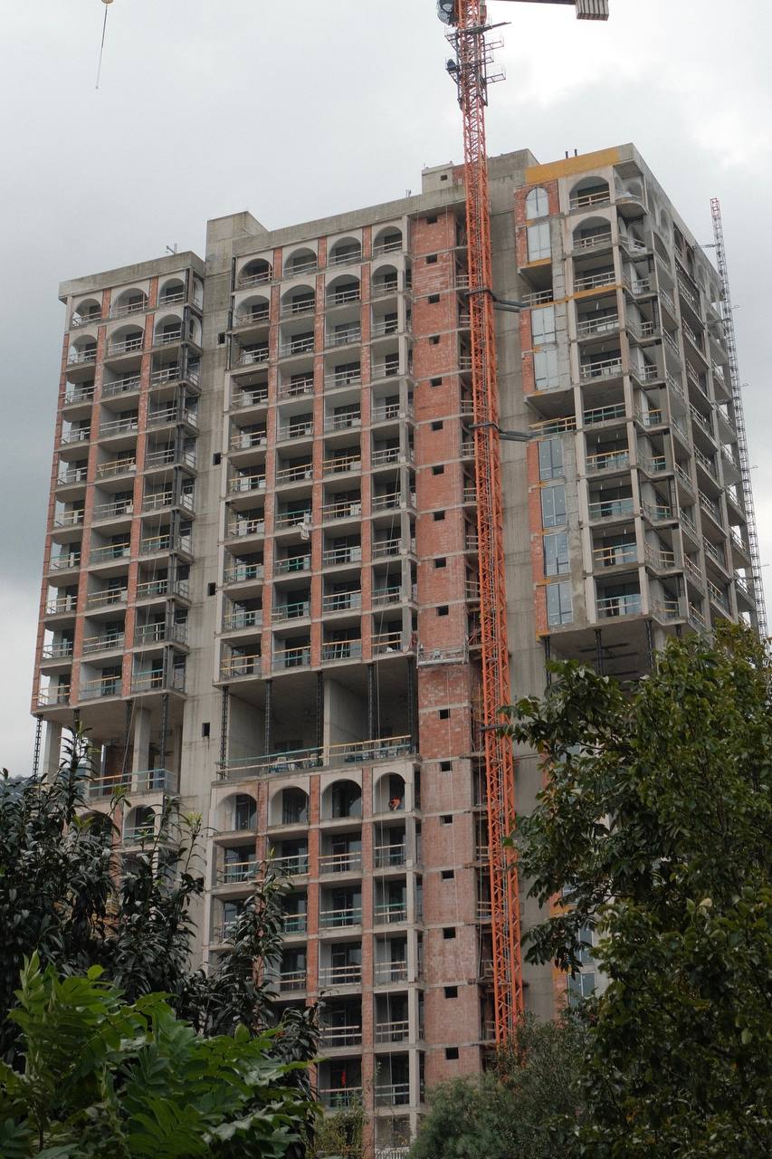 Monthly construction report Wyndham Grand Batumi Gonio. Aqua September 2025