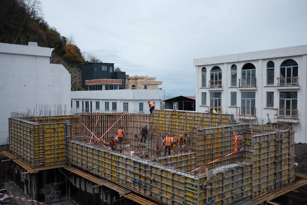 Monthly Construction Report December 2025. Wyndham Grand Batumi Gonio. Riviera