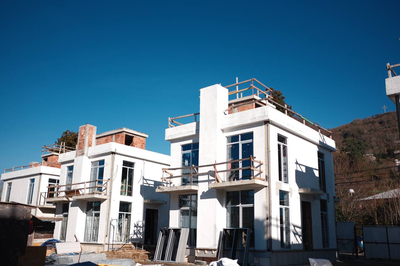 Monthly Construction Report December 2025. Wyndham Grand Batumi Gonio. Villas